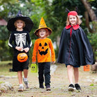 Zestaw 80 Toreb na Smakołyki na Halloween 84 Naklejki pojemniki papierowe woreczki do cukierków i słodyczy, opakowania