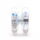 Yoyo Świecące YoYoFactory Spinstar LED Clear Body Niebieskie 62 mm
