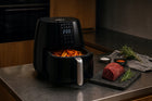 Frytkownica beztłuszczowa AIR fryer frytownica duża 4l misa 1450 w czarny