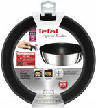 Stalowa patelnia głęboka non stick TEFAL Ingenio Emotion 24cm INDUKCJA naczynie do smażenia i duszenia, odpinany