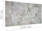 Panele Beton architektoniczny ścienne kasetony 100x50cm 7314XL 5m2 - 10 szt 100 cm tworzywo sztuczne