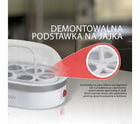 Jajowar Clatronic EK 3497 400W 6 jaj 400 w biały tworzywo sztuczne