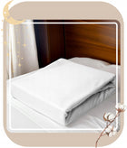 Prześcieradło z Gumką 180x200 100% Bawełniane jersey Grube Polskie Biały na materac do 25 cm, elastyczne posłanie do