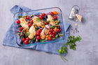 Naczynie żaroodporne do zapiekania lasagne pyrex 3,7 L 40x27 cm szklana forma, prostokątna brytfanna, piekarnik