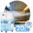 Osuszacz powietrza pochłaniacz wilgoci 20L/24H higrostat timer wi-fi tuya 330 w