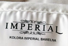Kołdra 160x200 imperial bawełna - AMW bawełniana całoroczna do prania w pralce, wypełnienie 1050 g