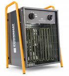 Nagrzewnica elektryczna 9KW 400V dmuchawa farelka grzejnik termostat hala do warsztatu i garażu, ogrzewanie pomieszczeń