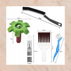 Szczotki do czyszczenia klimatyzacji suszarki pralki fug chłodnicy 5 szt
