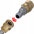 ADAPTER PRZEJŚCIÓWKA REDUKCJA M22 NA SZYBKOZŁĄCZE 1/4" MYJKI CIŚNIENIOWEJ złączka do sprzętu wysokociśnieniowego