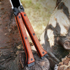 PIŁA RĘCZNA SKŁADANA DO DREWNA PIŁKA JAPOŃSKA OGRODOWA SURVIVAL BUSHCRAFT ostrze 14 cm, cięcie gałęzi, biwak