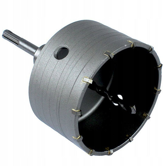 Otwornica 125 mm widiowa frez do betonu koronka pod puszkę puszka SDS plus wiercenie otworów w cegle, kamieniu i