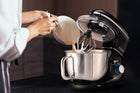 Robot kuchenny planetarny mikser BlackChef misa 6l duża MOC 3000W do ciasta, ubijania i miksowania, 6 prędkości, stal
