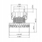 Silnik TURBINA do odkurzacza Karcher PUZZI 100 200 NT 360, 65/2 700 1200W agregat ssący, część zamienna do urządzenia