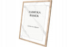 Ramka 50x70 ramki na zdjęcia B2 brąz rama oprawa fotograficzna, dekoracja ścienna, na jedną fotografię, beżowa