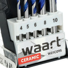 Zestaw wierteł wiertła 4,5,6,8,10mm do ceramiki gresu płytek 5szt waart