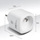 Gniazdko elektryczne z wifi smartfon alexa google 3680W GreenBlue GB720