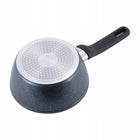 Rondelek 18 cm garnek garnuszek rondel marmurkowy GAZ indukcja kamille aluminiowy 1,5 l do sosów, mleka i podgrzewania