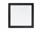 Panel LED Sufitowy 30x30 24W 4000K 2640lm Lampa Natynkowa Plafon Oprawa kwadratowa czarna do salonu kuchni przedpokoju