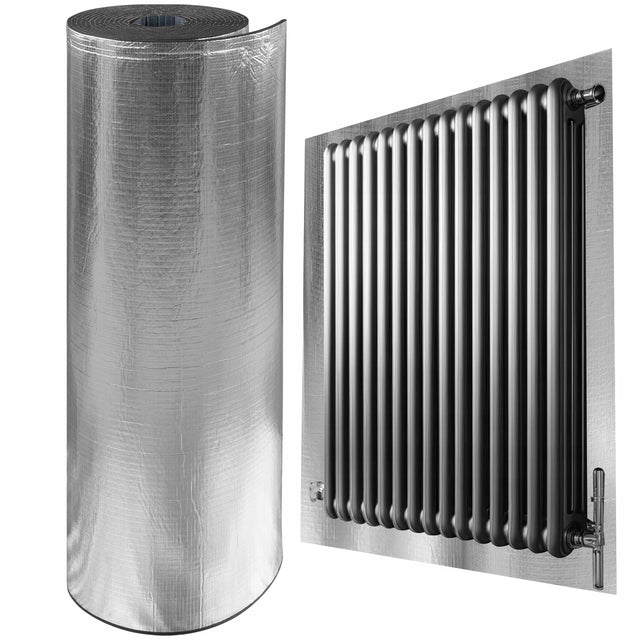 Bitmat ekran zagrzejnikowy 6mm z aluminium samoprzylepny mata pianka 0,5m2 1000 mm 500 mm /Wzór