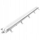 6x Oprawa hermetyczna 120cm Lampa LED natynkowa + 12x świetlówka LED oświetlenie sufitowe białe 36 W, długość 127 cm