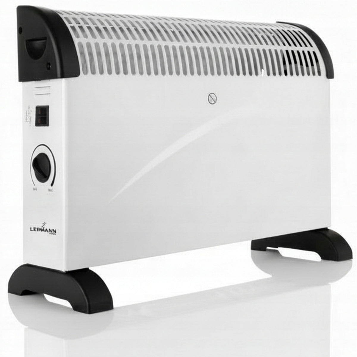 GRZEJNIK ELEKTRYCZNY ENERGOOSZCZĘDNY KONWEKTOROWY FARELKA TERMOSTAT 2000W 135 mm 400 mm grzewcza biały