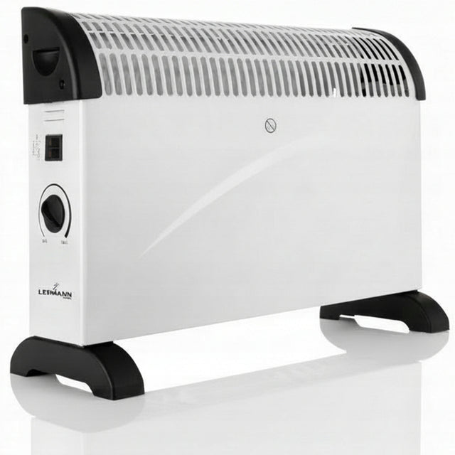 Grzejnik elektryczny energooszczędny konwektorowy farelka termostat 2000W 135 mm 400 mm grzewcza biały