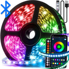 Taśma LED RGB 5m Ledy 5050 Listwa 5V kolorowa na pilota + aplikacja oświetlenie dekoracyjne do pokoju i wnętrz 12V 900