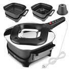 Prodiż elektryczny piekarnik grill garnek 5w1 475W opiekacz kuchenny do pieczenia i zapiekania, pojemność 4,3 l, czarny