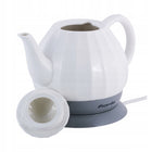 Czajnik elektryczny ceramiczny 1200W 1,2 l biały 1.2 l 1200 w ceramika