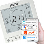 Esco TC-710 wifi tuya biały regulator sterownik termostat podłogowy kc376 wodne 1000 W/m²