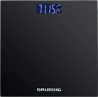 Waga łazienkowa elektroniczna LCD dokładna z temperaturą grundig 180kg czarny