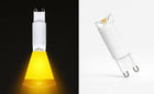 Lampa wisząca sufitowa Laser Sopel Tuba 853-EZ2 Czarna G9 2-Punktowa LED żyrandol metalowy do salonu, jadalni lub kuchni