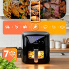 Frytkownica beztłuszczowa frytownica Air Fryer 5l Berdsen 1500W czarny