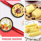 Naleśnikarka elektryczna szybka patelnia do naleśników bez użycia tłuszczu do crepes, placków i pancakes, 20 cm