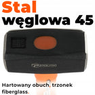 Młotek kamieniarski 1500g obuch stal 45 hartowany trzonek fiberglass Polax do kucia i rozbijania kamienia, robót