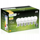 6x Żarówka LED E27 Kulka P45 10W = 75W 1100lm 3000K Ciepła 180° lumiled do lamp i opraw, do salonu i sypialni