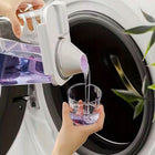 Pojemnik na detergenty proszek do prania z miarką płyn do płukania 1800ml organizer na chemię gospodarczą