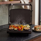 Grill elektryczny kontaktowy opiekacz toster do kanapek panini mocny 1600W nominalna