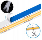 Taśma LED Neon COB 12V 10m 320 diod 3000K biała ciepła homogeniczna 8mm do podświetlenia mebli, półek i sufitów