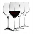 Kieliszki do wina krosno Harmony lumi 4szt 450ml szklane, bezbarwne, na wodę, odpowiednie do mycia w zmywarce