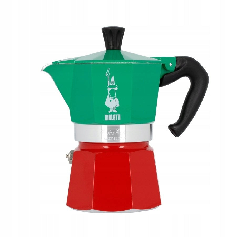 Kawiarka Bialetti Moka Express 3 tz Italia klasyczna 130 ml 0 w aluminium