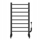 VELAIR NEO GRZEJNIK ŁAZIENKOWY ELEKTRYCZNY 200W drabinka CZARNY 80x50cm 500 mm 800 mm grzewcza