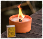 Znicz ceramiczny gliniany Ø10,5cm zestaw 9szt lampion na grób, cmentarny, parafinowy, dekoracja nagrobna