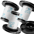 3x filtr do tefal rowenta x-force flex 11.60 12.60 14.60 15.60 ZR009007 hepa zamiennik 3 szt.