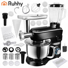 Robot Planetarny Kuchenny Podgrzewana Misa 6,2l 14w1 Blender Maszynka Mocny mikser do ciasta koktajli i mięsa 2000 w 6