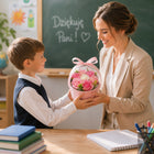 FLOWERBOX KWIATY MYDLANE BUKIET KWIATÓW W PUDEŁKU DLA NAUCZYCIELKI RÓŻE mydełka ozdobne, prezent okolicznościowy
