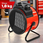 Nagrzewnica elektryczna 3500W termowentylator ogrzewacz wentylator farelka grzejnik do garażu i warsztatu