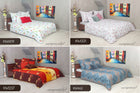 Pościel z Kory Figaro 220x200 Bielawa Produkt Polski Bawełna Gruba kora komplet 3 części, poszwa i poszewki 70x80 cm