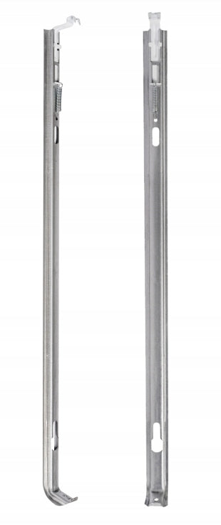 Uchwyt grzejnika panelowego stalowego wieszak wspornik kaloryfera H-600 600 mm srebrny do grzejnika stalowego