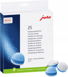 Jura 25045 trójfazowe tabletki czyszczące 25 sztuk oryginał środek czyszczący